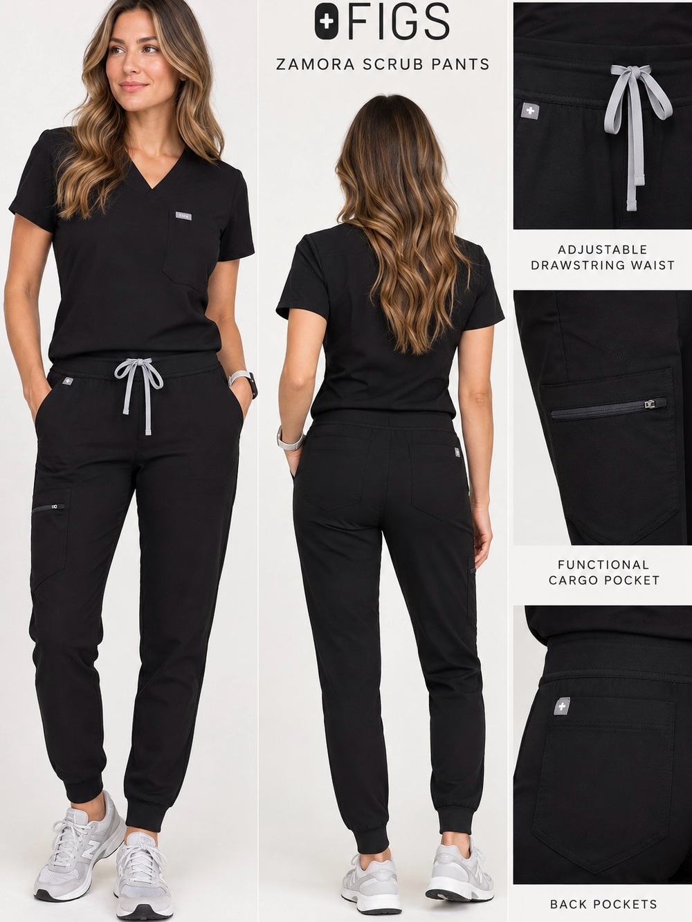 Figs Zamora Jogger Scrub Pants Small/Tall